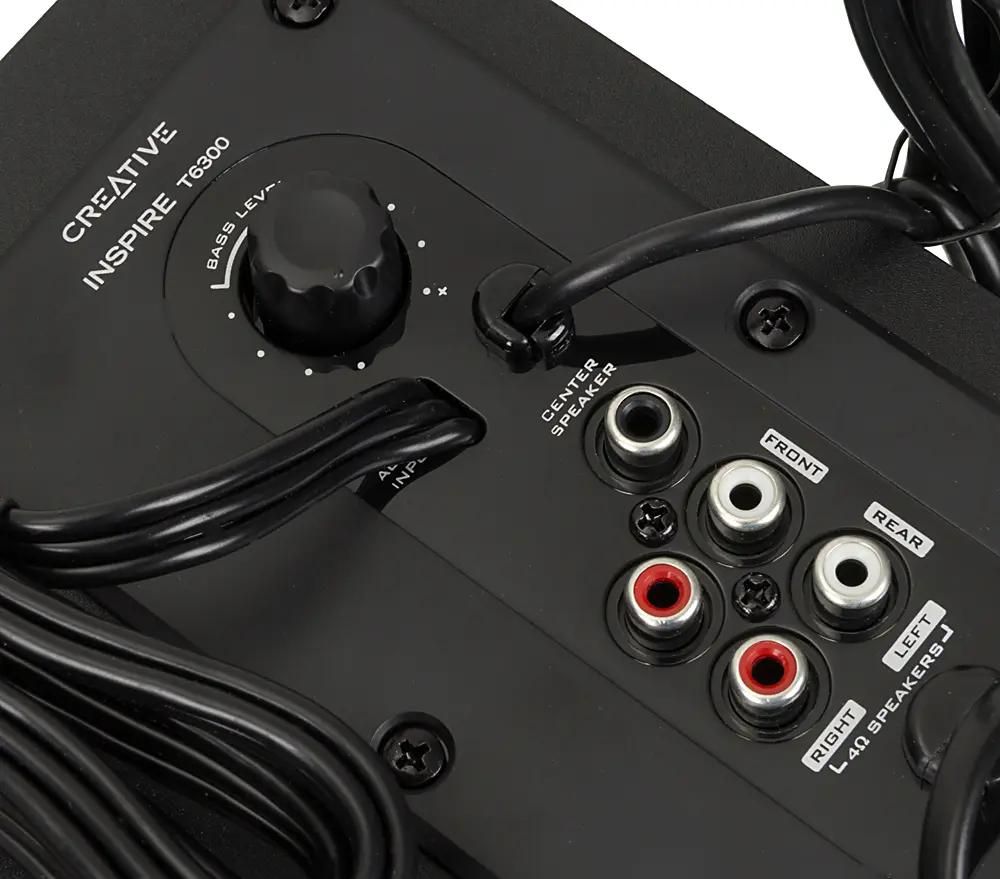 Creative labs t6300 5.1 hot sale speakers