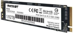 1.92ТБ SSD накопитель Patriot P310 P310P192TM28 M.2 2280