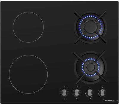 Обзор товара электрическая варочная панель HOMSAIR HG641VBK, Hi-Light ...