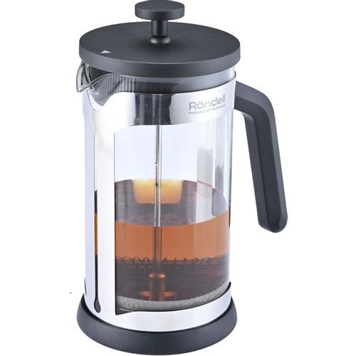 Френч-пресс Rondell Brando RDS-2027, 1.0л, черный