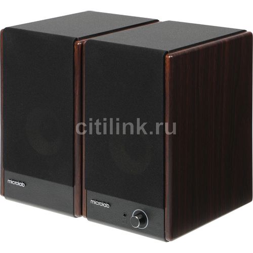Колонки Bluetooth Microlab Solo 4, 2.0, коричневый