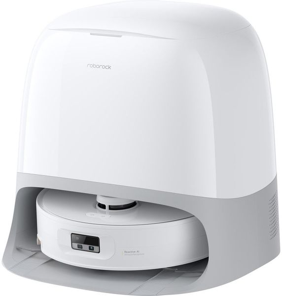 Робот-пылесос ROBOROCK Qrevo Curv 2 Flow, 65Вт, белый [qc2f02-02]