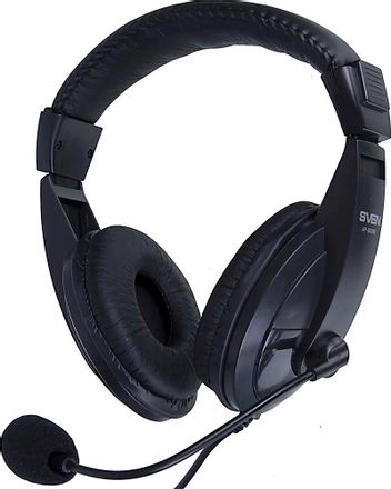 Гарнитура Sven AP-860MV,  для компьютера, мониторные,  проводные, черный [sv-0410860]