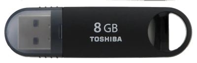 Обзор товара флешка USB Toshiba Suzaku U361 8ГБ, USB3.0, черный [thn ...