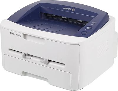 Принтер лазерный Xerox Phaser 3160 черно-белая печать, A4, цвет серый [100n02709]