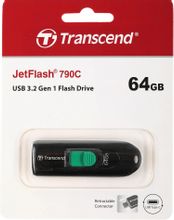 Transcend Chiavetta USB 16 GB Pen driveUSB 2.0 Nero TS16GJF350 JetFlash 350