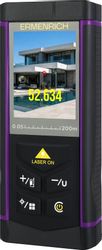 Лазерный дальномер ERMENRICH LR200, 2 класс лазера, 670нм, луч красный