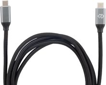 Изображение товара Кабель Digma USB Type-C 2м черный для зарядки и передачи данных