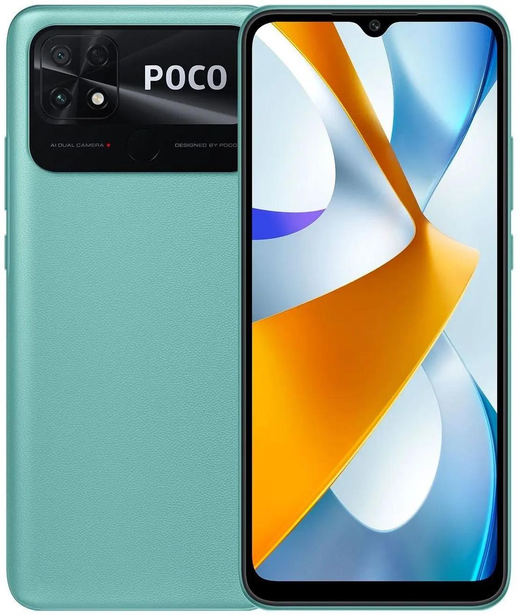 Смартфон Poco C40 4/64GB Coral Green