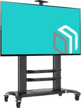 Изображение товара Подставка для телевизора ONKRON TS2811 60-100 дюймов напольная мобильная черная