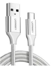 Изображение товара Кабель UGREEN US288,  USB Type-C (m) -  USB (m),  2м,  3A,  серебристый [60133]