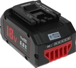 Батарея аккумуляторная для Bosch TopON TOP-BOSPRO-18.6.0, 18В, 6Ач, Li-Ion