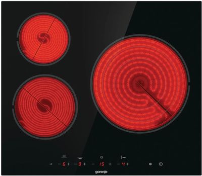 Электрическая варочная панель Gorenje ECT63ASC, Hi-Light, независимая ...