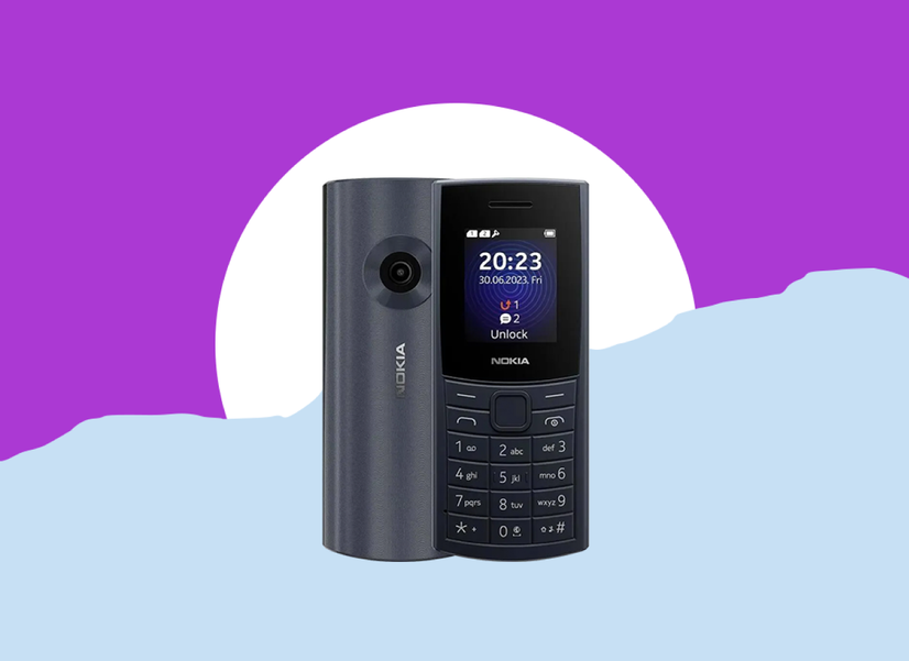 Nokia 110 4G (2023) — кнопочный телефон с YouTube Shorts
