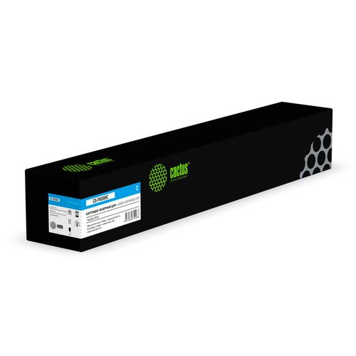 Картридж Cactus CS-TK8365C, TK-8365C, голубой / CS-TK8365C