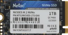 Изображение товара 1ТБ SSD накопитель NETAC NV30ES M.2 2242, PCIe 3.0 x4, NVMe,  M.2 [nt01nv30es-1t0-e4x]