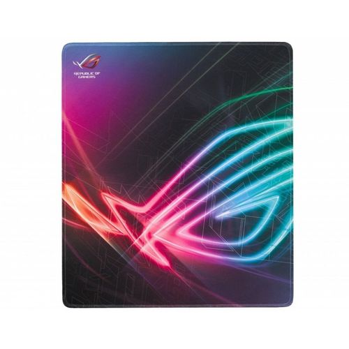 Коврик для мыши ASUS ROG Strix Edge (L) черный/рисунок, ткань, 400х450х2мм [90mp00t0-b0ua00]