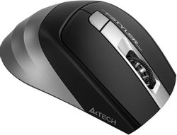 Мышь беспроводная A4TECH Fstyler FB35S, USB, серый и черный