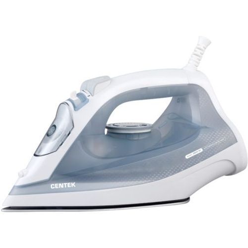 Утюг CENTEK CT-2308, с паровым ударом, 2800Вт, с автоотключением, белый