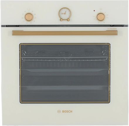 Духовой шкаф электрический Bosch HBJN10YW0R,  66л,  белый