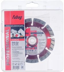 Алмазный диск FUBAG Камень Про (Stein Pro), 125мм, по камню