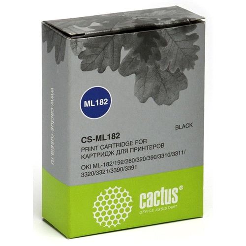Картридж Cactus CS-ML182, черный / 8мм, 1.6м, CS-ML182