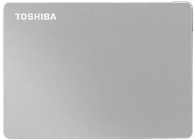 Внешний диск HDD  Toshiba Canvio Flex HDTX120ESCAA, 2ТБ, серебристый