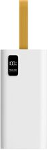 Изображение товара Внешний аккумулятор (Power Bank) PERO PB08,  40000мAч,  белый [pb08wh]