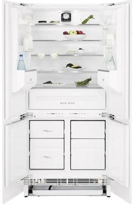 Характеристики Встраиваемый холодильник Zanussi ZBB46465DA белый ...