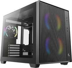 Изображение товара Корпус mATX DeepCool CG330 Mesh 3F, Mini-Tower, без БП,  черный [r-cg330mesh-bkanm3-g]