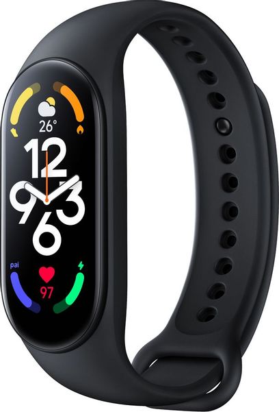 Фитнес-трекер Xiaomi Smart Band 7 M2129B1,  1.62",  черный / черный [bhr6008gl]