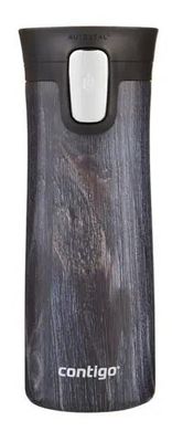 Термокружка CONTIGO Pinnacle Couture, 0.42л, черный/ синий [2104545]