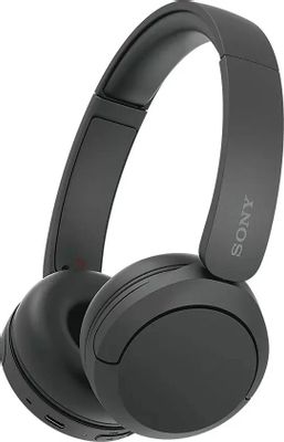Наушники Sony WH-CH520, Bluetooth, накладные, черный [wh-ch520/b]