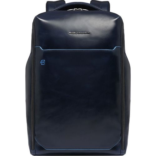 Рюкзак Piquadro Blue Square CA6591B2/BLU2 темно-синий натуральная кожа