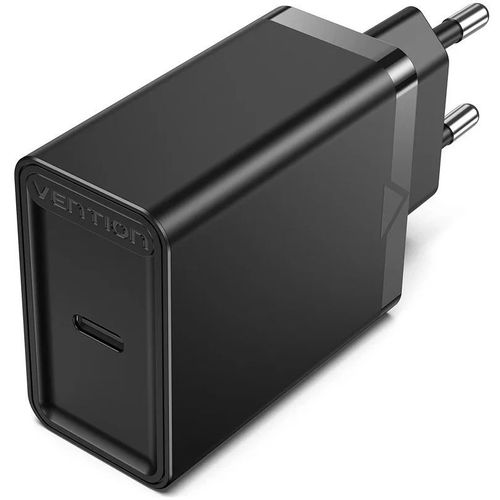 Сетевое зарядное устройство VENTION FADB0-EU, USB-C, 20Вт, 3A, черный