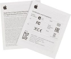 Кабель Apple A1510, Lightning (m) - USB (m), 2м, белый