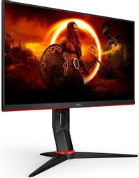 23.8" Монитор AOC Value Line Q24G2A, 2560x1440, IPS, 165Гц, 1хHDMI, 1хDP, черный/красный(мех.повреждения)