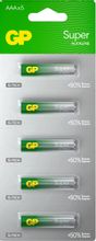 Изображение товара GP AAA щелочная батарейка 24AA21-2CRSC5, 5 шт