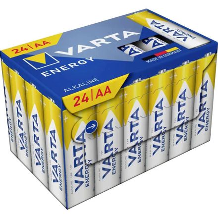 AA Батарейка VARTA Energy LR6 AA, 24 шт.