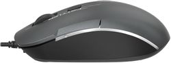Мышь проводная A4TECH Fstyler FM26, USB, серый и черный