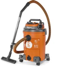 Изображение товара Строительный пылесос Daewoo DAVC 2516S,  оранжевый