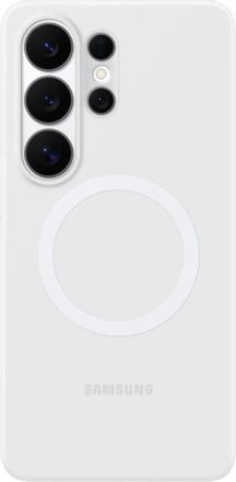 Чехол (клип-кейс) Samsung Silicone Magnet Case, для Samsung Galaxy S26 Ultra, белый [ef-es948cwegru]