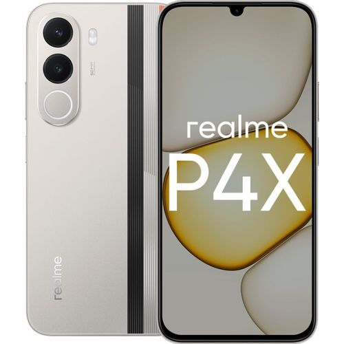 6.8" Смартфон REALME P4x 4/128Gb, RMX5366, NFC, IPS, 120Гц, 8000мAч, бежевый