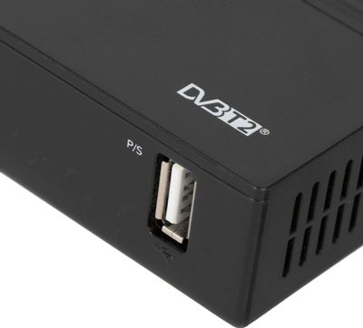 Ресивер DVB-T2 BBK SMP026HDT2, черный – купить в Ситилинк | 1435619