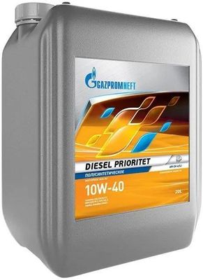 Характеристики Моторное масло GAZPROMNEFT Diesel Prioritet, 10W-40, 20л ...