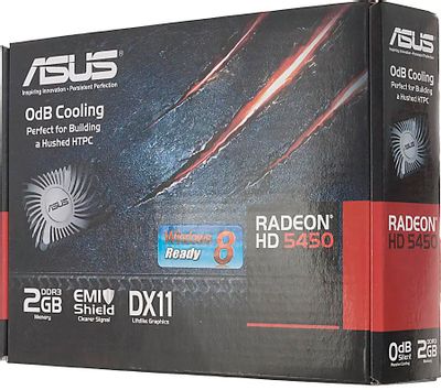 ASUS AMD Radeon HD 5450 HD5450 SL 2GD3 L 2 DDR3 Low Profile Ret 742860