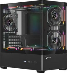 Изображение товара Корпус mATX Formula Crystal U1M с прозрачной боковой панелью для геймеров Изображение товара Корпус mATX Formula Crystal U1M с прозрачной боковой панелью для геймеров