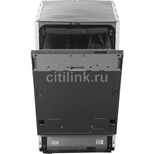 Встраиваемая посудомоечная машина HOTPOINT HIS 2D85 DWT, узкая, ширина 44.8см, полновстраиваемая, загрузка 11 комплектов