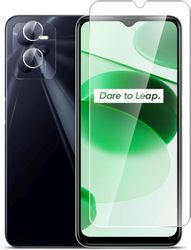 Защитное стекло для экрана и камеры BORASCO для Realme C35