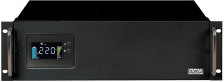 ИБП POWERCOM King Pro RM KIN-3000AP LCD, 3000ВA